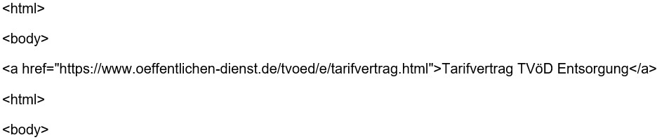  Tarifvertrag richtig verlinken: Anleitung