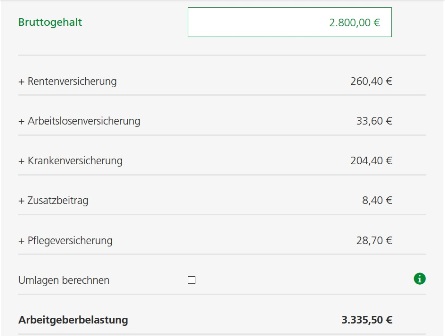 AOK Gehaltsrechner: Bezüge mit dem Rechner einfach ermitteln