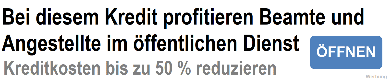 Werbung Bank