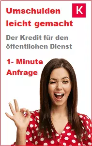 Komfort Vergleich - Finanzierung öffentlicher Dienst 