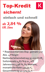 Komfort Vergleich - Finanzierung